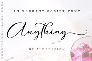 Anything Script: A Bold and Authentic Design Asset