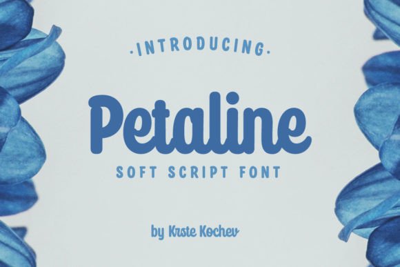 Embracing Natural Charm with Petaline - Soft Script