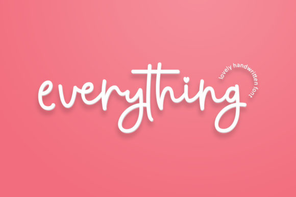 Everything Script: Instant Handmade Typography