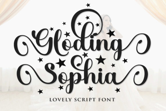 Gloding Sophia Script: A Romantic Handwritten Font for Modern Design