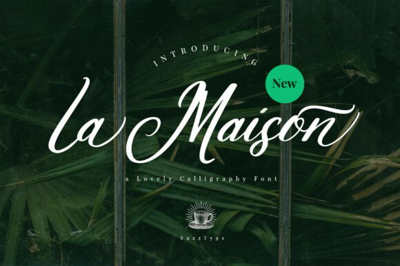 La Maison Script: Crafting Elegance for Your Creative Projects