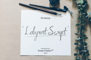 Labyrint Script: A Touch of Elegance for Your Brand