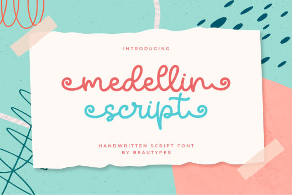 Medellin Script: The Hand-Lettered Font with Authentic Charm