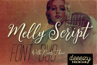 Melly Script Font Duo: A Cool Retro Blend for Modern Design