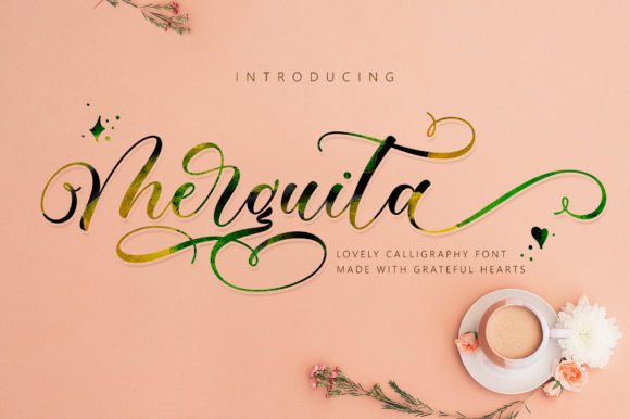Merguita Script: Blending Calligraphic Charm with Modern Design