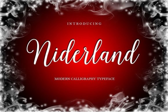 Niderland Script: Infusing Modern Charm into Your Brand