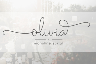 Olivia Script: A Modern Calligraphic Font for Elegant Branding