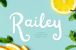 Railey Script: The Modern Handwritten Font for Authentic Design