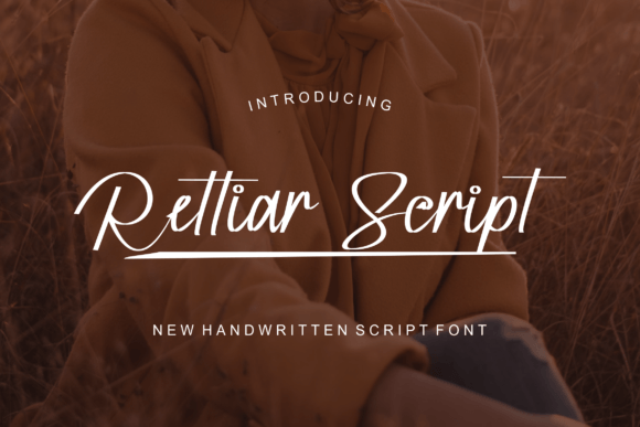 Rettiar Script Font: Modern Handwriting for Bold Brands