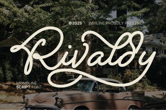 Rivaldy Monoline Script Pro: A Modern Classic for Timeless Design