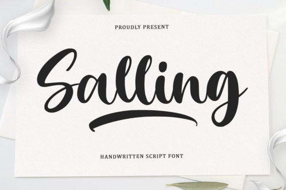 Salling Script: A Fresh Take on the Handwritten Typeface