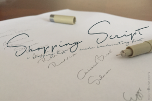 Shopping Script: Capturing the Casual Flow of a Handwritten List