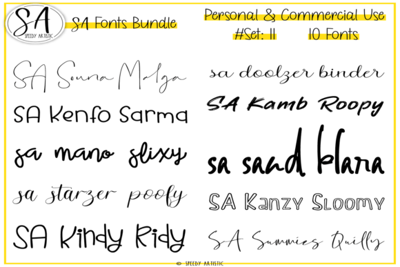Unleash Your Creativity with Script and Handwritten Bundle 11