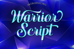 Warrior Script: The Elegant Calligraphy Font for Modern Designers